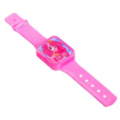 Игровой набор «Волшебный мир пони»: детский телефон, очки, часы, русская озвучка, цвет розовый