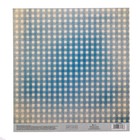 Бумага для скрапбукинга с клеевым слоем «Клетка», 20 × 21,5 см, 250 г/м - Фото 1