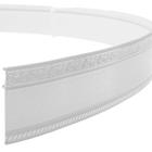 Карниз трёхрядный «Ультракомпакт. Есенин», 180 см, с декоративной планкой 7 см, цвет серебро элегант - Фото 3