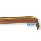 Карниз трёхрядный 320 см, с декоративной планкой 7 см "Ультракомпакт. Инфинити", олива - Фото 1