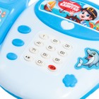 Музыкальный телефон детский «Весёлое путешествие», русская озвучка, цвет голубой - Фото 2