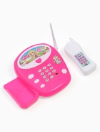 Телефон стационарный детский «Милая принцесса», звук, МИКС - Фото 6