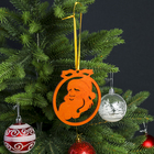 Сувенир дерево "Дед Мороз" 10х11 см  МИКС - Фото 3