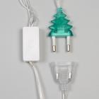 Гирлянда «Бахрома» 3 × 0.5 м с насадками «Ёжики», IP20, прозрачная нить, 80 LED, свечение мульти (RG/RB), мигание, 220 В - Фото 10