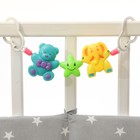 Растяжка на коляску/кроватку «Мишка, звезда, слоник», 3 игрушки, Крошка Я - фото 5929399