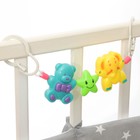 Растяжка на кроватку, коляску «Мишка, звезда, слоник», 3 игрушки, Крошка Я - Фото 6