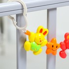 Растяжка на коляску/кроватку «Зайчики», 3 игрушки, МИКС - Фото 8