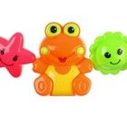 Растяжка на коляску/кроватку Крошка Я «Зайчик, лягушка, пчелка», 3 игрушки, МИКС - Фото 3