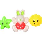 Растяжка на коляску/кроватку «Цыпленок, зайчик, обезьянка», 3 игрушки, МИКС - Фото 4