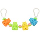 Растяжка на коляску/кроватку Крошка Я «Лягушата», 4 игрушки, МИКС - Фото 8