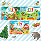 Книга набор 111 наклеек «Путешествуем вокруг света», 3 шт. по 12 стр. - Фото 6