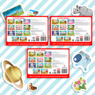 Книга набор 111 наклеек «Путешествуем вокруг света», 3 шт. по 12 стр. - Фото 7