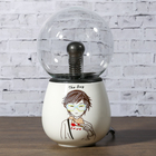Плазменный шар керамика "Мальчик в очках" 16х9,5х9,5 см - Фото 1