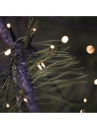 Гирлянда «Нить» 10 м, IP44, УМС, тёмная нить, 100 LED, свечение тёплое белое, 220 В - Фото 10