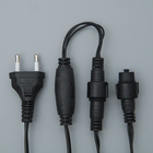 Гирлянда "Нить" уличная, УМС, 10 м, 3W LED(SMD-SB)-72-220V, нить тёмная, свечение жёлтое - Фото 4