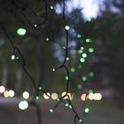 Гирлянда "Нить" 10 м , IP44, УМС, тёмная нить, 72 SMD-LED, свечение зелёное, 220 В - Фото 7