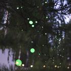 Гирлянда "Нить" 10 м , IP44, УМС, тёмная нить, 72 SMD-LED, свечение зелёное, 220 В - Фото 8