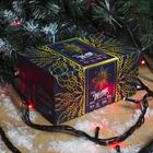 Гирлянда "Нить" 10 м , IP44, УМС, тёмная нить, 72 SMD-LED, свечение красное, 220 В - Фото 3