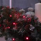 Гирлянда "Нить" 10 м , IP44, УМС, тёмная нить, 72 SMD-LED, свечение красное, 220 В - Фото 4
