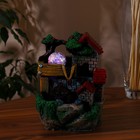 Фонтан настольный «Домик в лесу», 13×14.5×19.5 см, с подсветкой - Фото 3