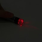 Лазерная указка «Мастер К», с карабином, 2 LED, 7×1.5 см - Фото 6
