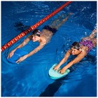 Доска для плавания ONLYTOP, 39х27х4 см, цвета МИКС - фото 3824097