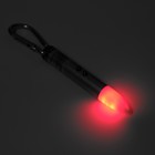 Лазерная указка «Мастер К», с карабином, от батареек 3×LR44, 2×2×8.5 - Фото 6