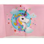 Скатерть «Единорог», 108х180 см, цвет розовый - Фото 5