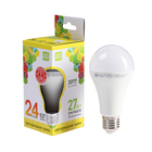 Лампа светодиодная ASD LED-A60-standard, Е27, 24 Вт, 230 В, 3000 К, 2160 Лм - Фото 1