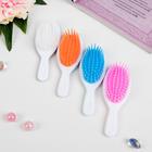 Расчёска массажная, 4,5 × 13 см, рисунок МИКС - Фото 2