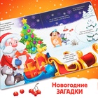 Книжка картонная с окошками «Новогодние загадки. Дед Мороз», 10 стр. - Фото 3