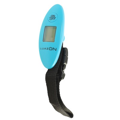 Весы багажные Luazon LV-404, до 40 кг, голубые