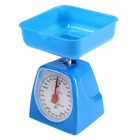 Весы кухонные Luazon LVKM-501, механические, до 5 кг, чаша 1200 мл, синие - Фото 1