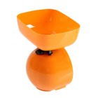 Весы кухонные Luazon LVKM-503, механические, до 5 кг, чаша 1000 мл, оранжевые - Фото 3