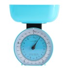 Весы кухонные Luazon LVKM-503, механические, до 5 кг, чаша 1000 мл, , голубые - Фото 2