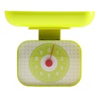 Весы кухонные Luazon LVKM-1001, механические, до 10 кг, чаша 1200 мл, зелёные - Фото 2