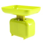 Весы кухонные Luazon LVKM-1001, механические, до 10 кг, чаша 1200 мл, зелёные - Фото 3