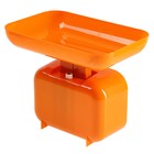 Весы кухонные Luazon LVKM-1001,механические, до 10 кг, чаша 1200 мл, оранжевые - Фото 4