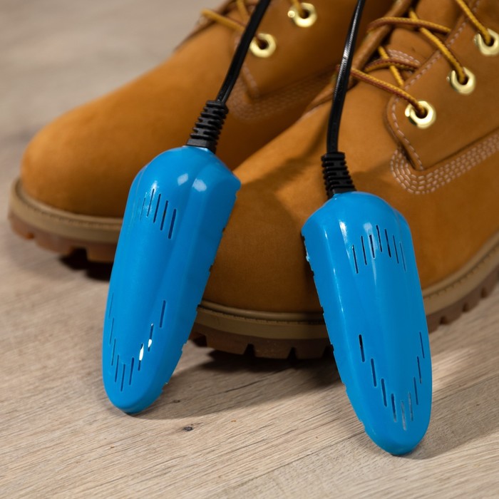 Сушилка для обуви Luazon LSO-08, 11 см, детская, 12 Вт, индикатор, синяя - фото 1898159270