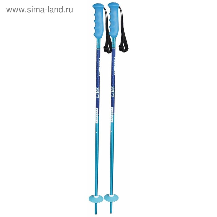 Горнолыжные палки Komperdell 2018-19 Alpine universal Offence blue 14 мм, 80 см - Фото 1