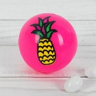 Мяч «Ананас», световой, 5,5 см, цвета МИКС - Фото 2