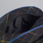 Сумка дорожная, отдел на молнии, наружный карман, цвет чёрный/разноцветный - Фото 5