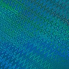 Пленка голография "Зигзаги", голубой, 70 х 100 см - Фото 2