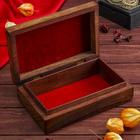 Шкатулка «Знак», 20×13×6 см, дерево - Фото 2