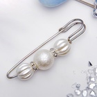 Булавка «Зефир» 7 см, белая в серебре - Фото 4