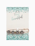 Булавка «Квартет» шар №14, 8 см, цвет глянцевый серый в золоте - Фото 6