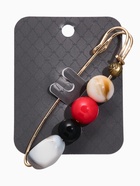 Булавка «Камешки большие» 8.5 см, цветная в золоте - фото 59971159