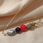 Булавка «Камешки большие» 8.5 см, цветная в золоте - Фото 4