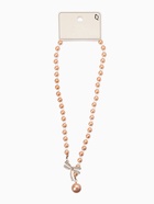 Бусы «Жемчужное» с расстёгивающимся элементом, стрекоза, цвет розовый в золоте, 50 см - Фото 4