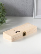 Шкатулка для росписи дерево «Эйфелева башня», для творчества, декора, 3.5×19.2×7.2 см - Фото 11